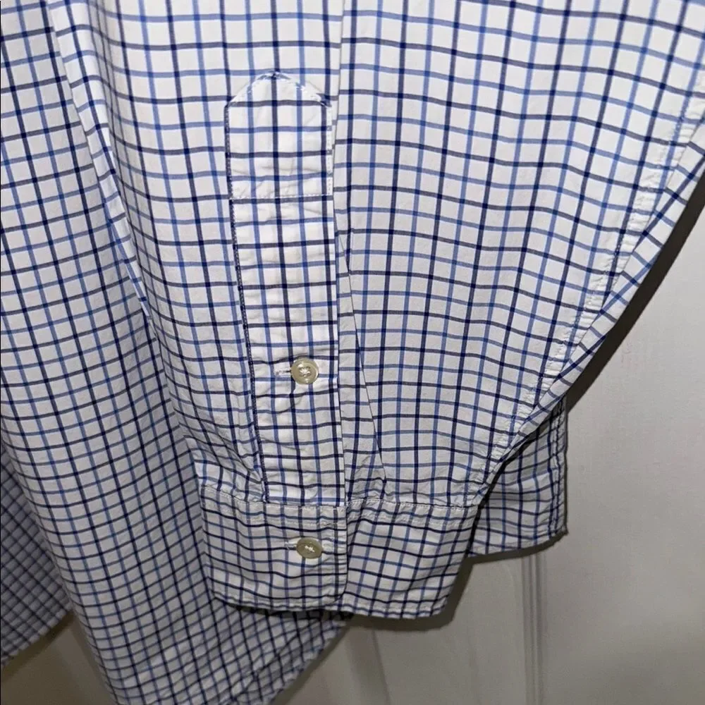 Men's Blue Checkered Shirt